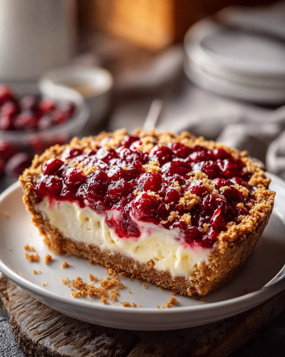 Cranberry Cream Cheese Pie