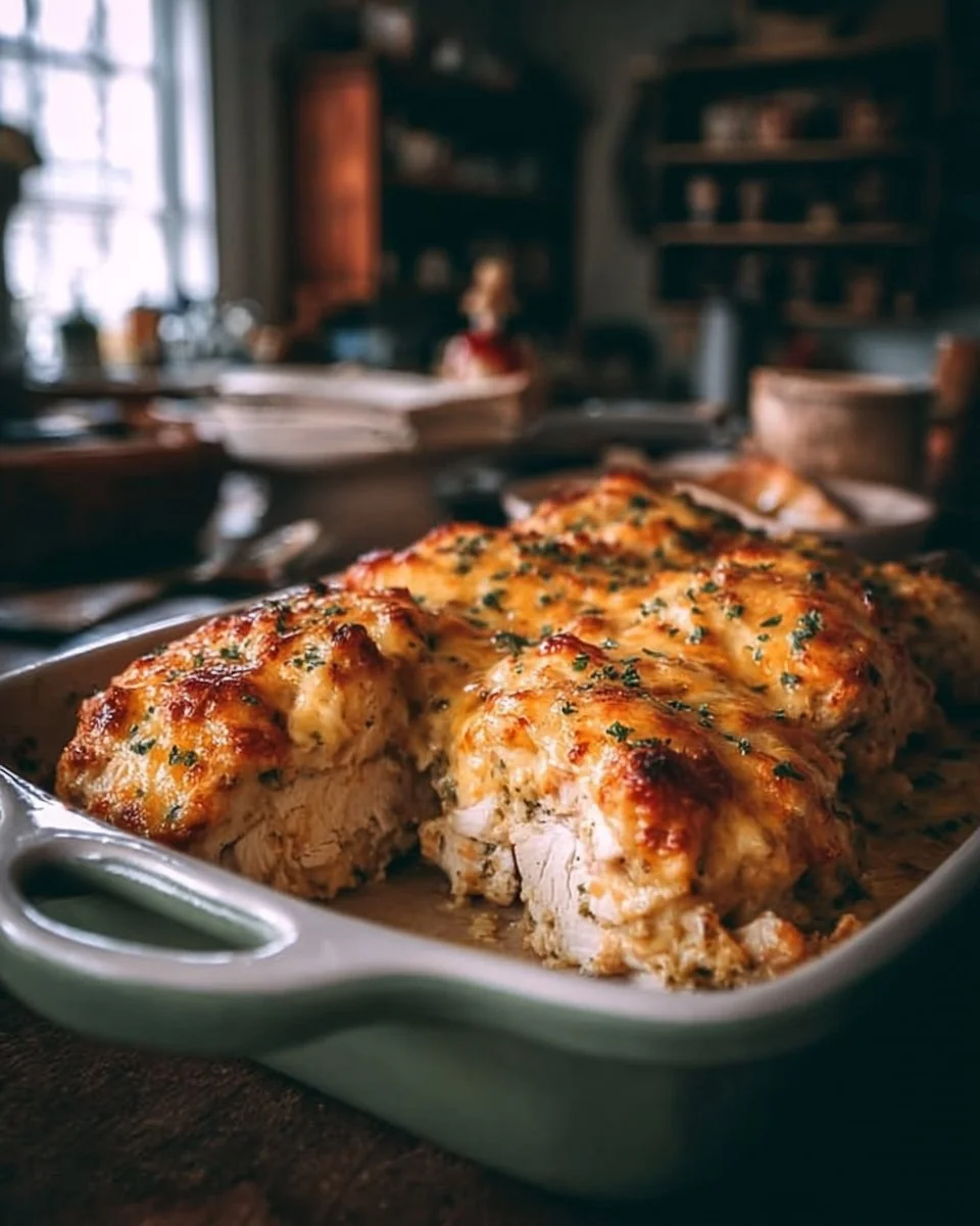 4-Ingredient Ranch Chicken Bake: Effortless Dinner Perfection