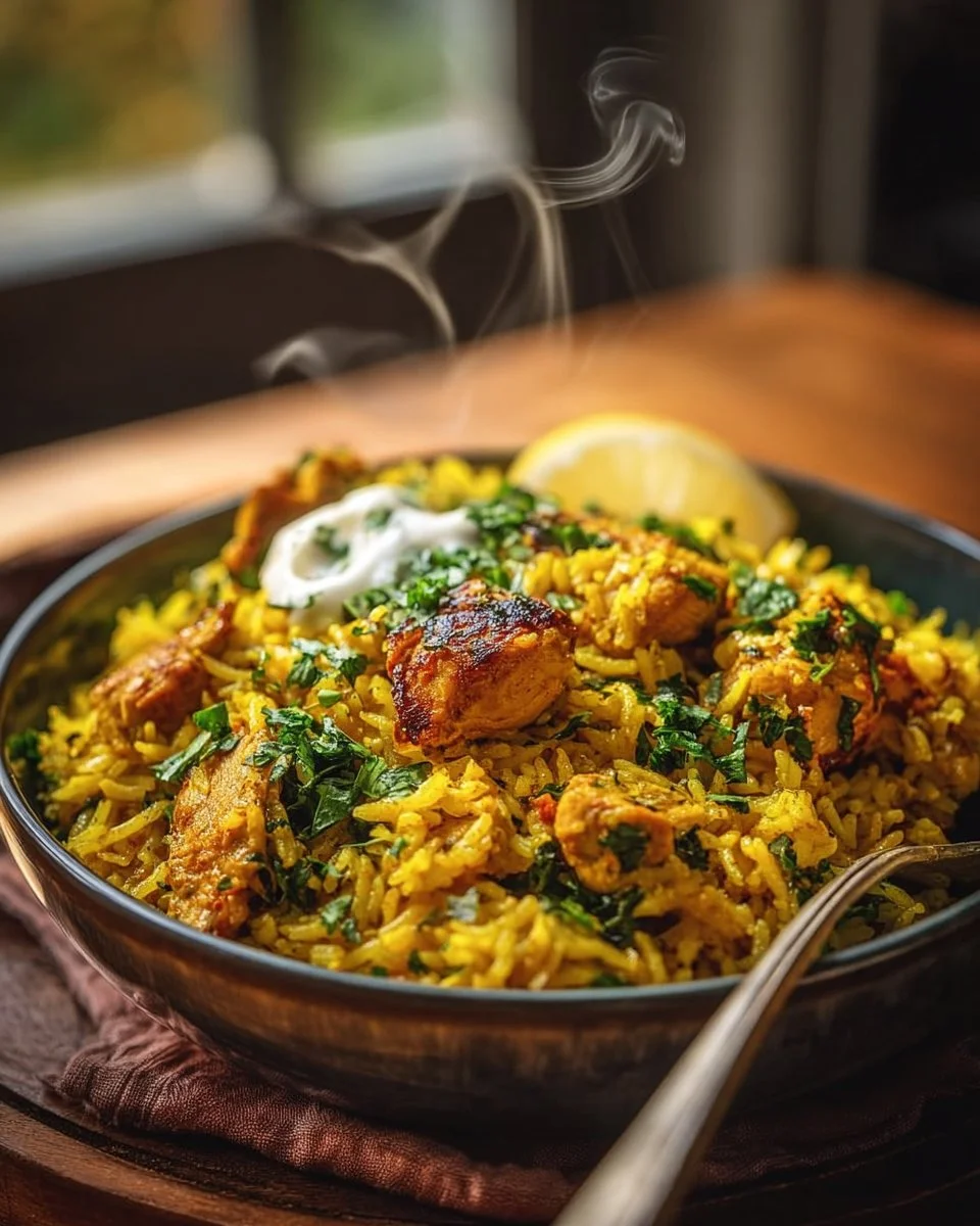 Anti-Inflammatory Turmeric Chicken & Rice