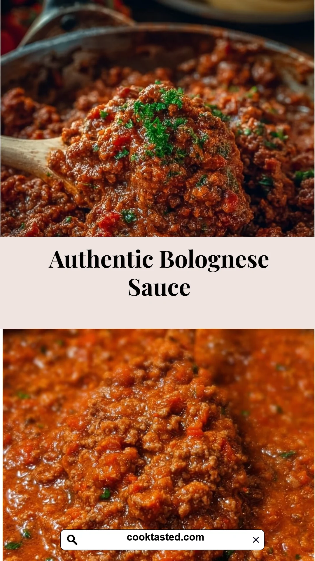 Authentic Bolognese Sauce