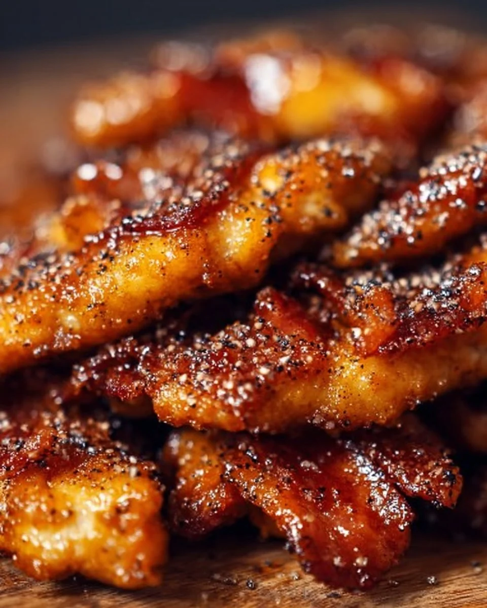 Bacon Brown Sugar Chicken Tenders
