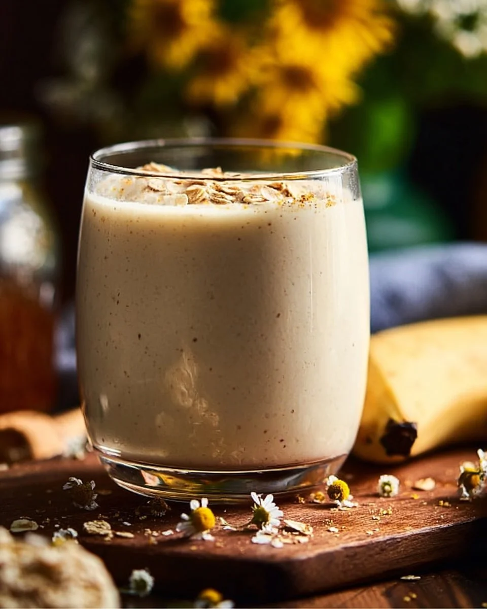 Banana Chamomile Tea Smoothie