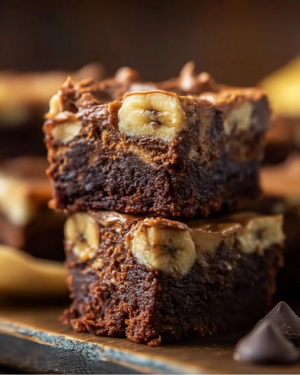 Banana Pudding Brownies