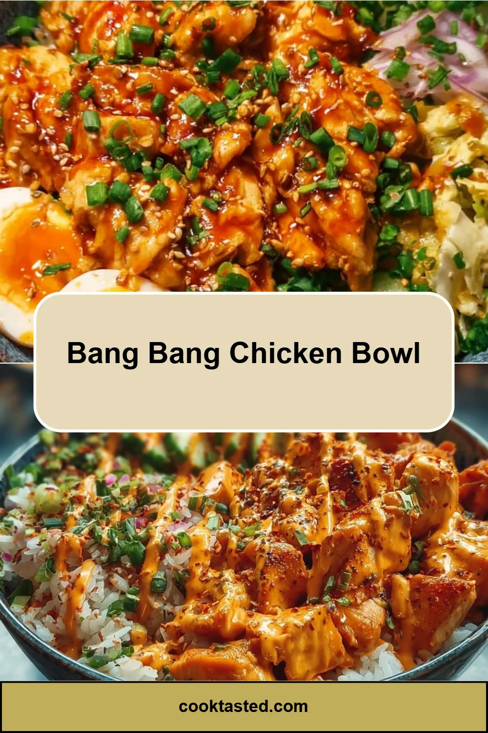 Bang Bang Chicken Bowl