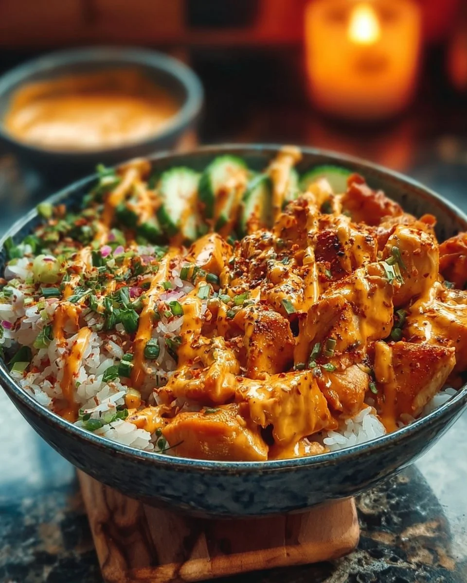 Bang Bang Chicken Bowl