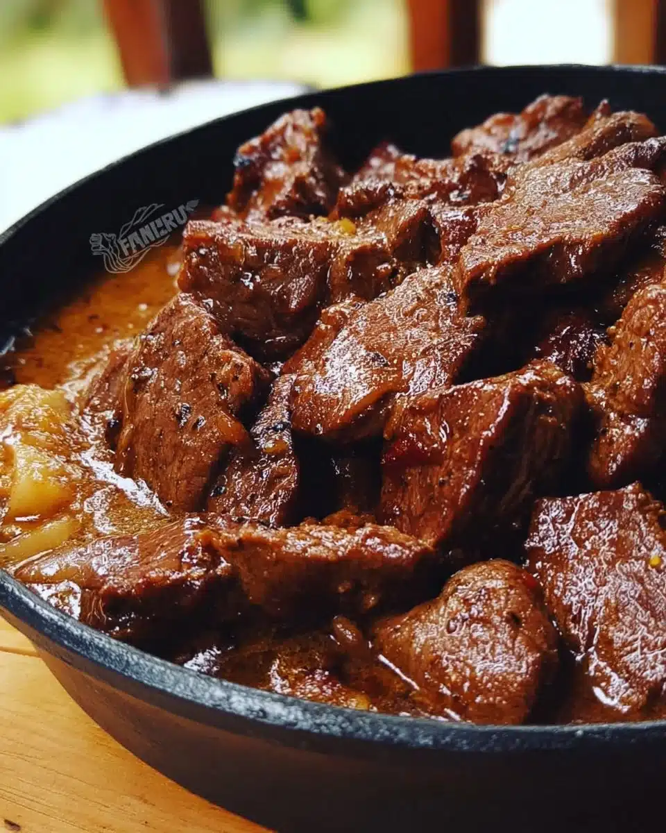 Delicious beef asado served with traditional sides