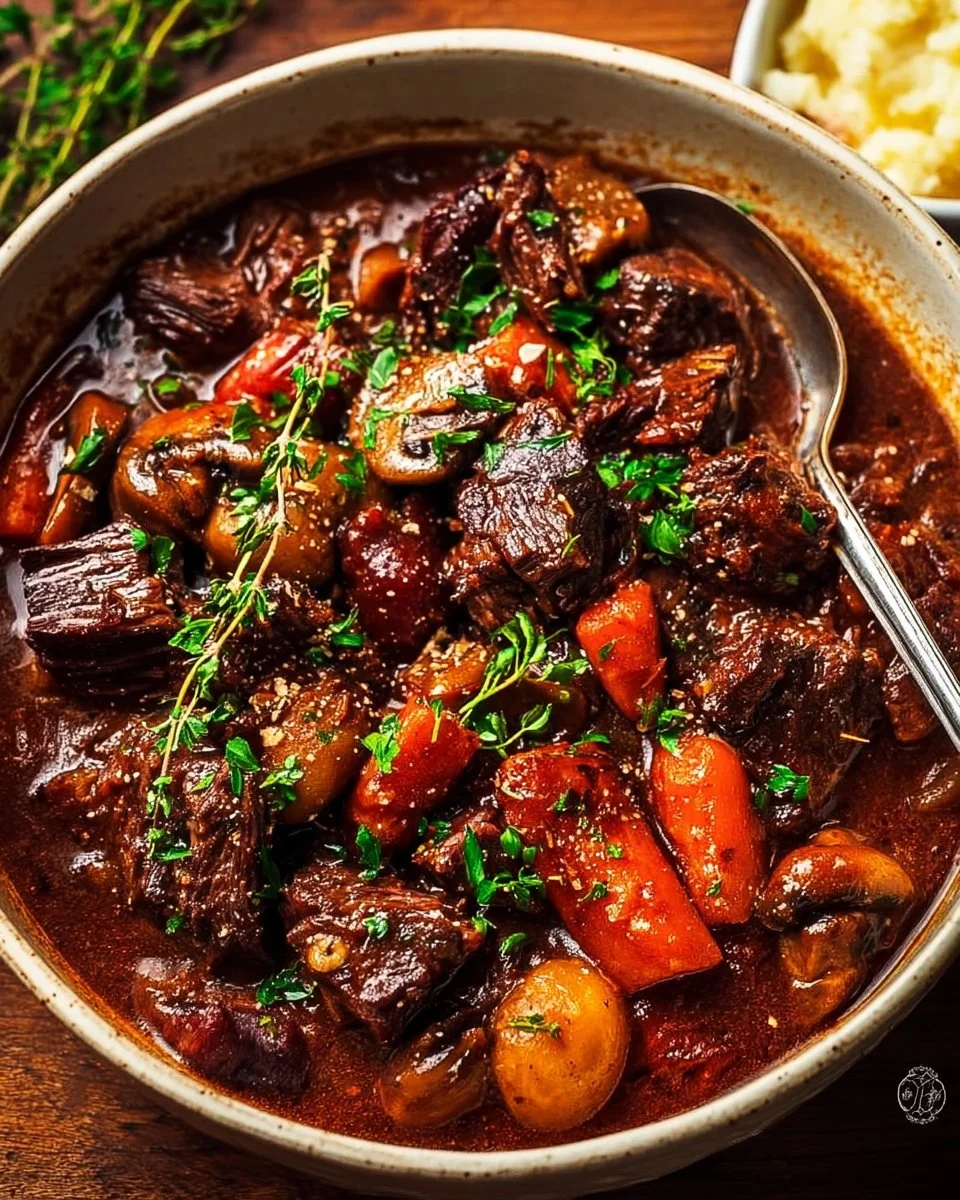 Beef Bourguignon (Julia Child Recipe)