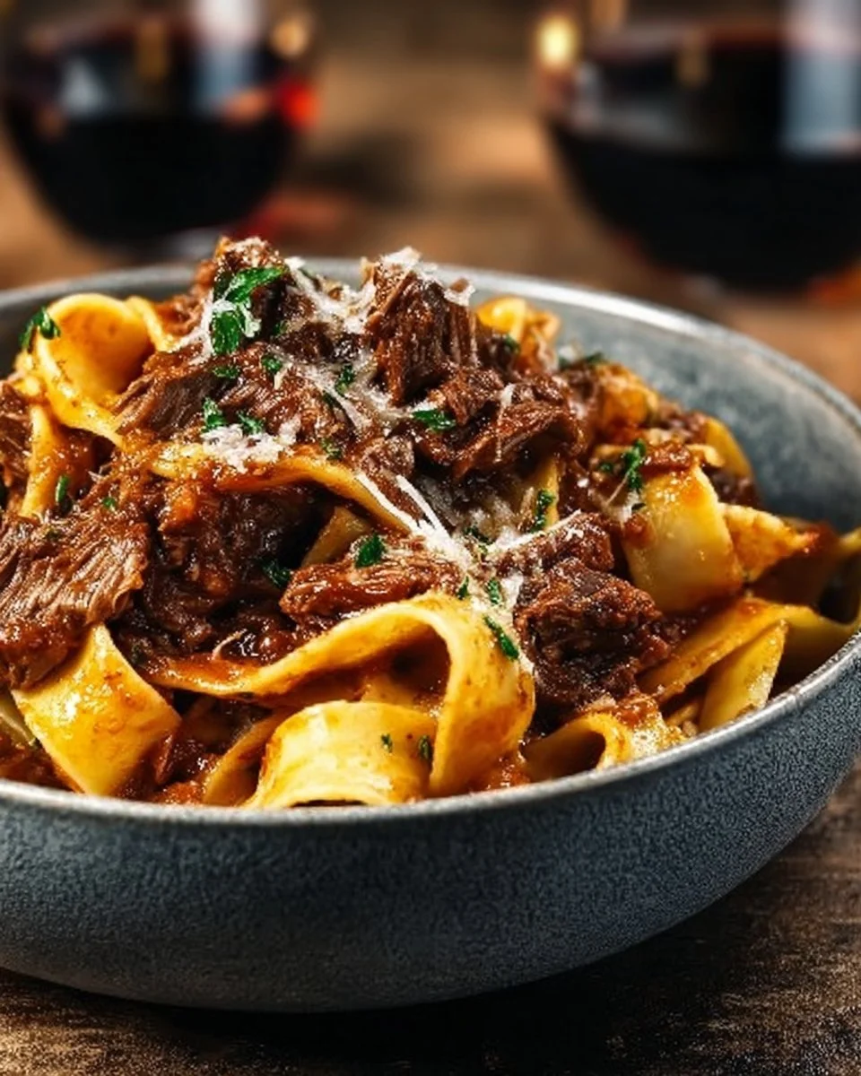 Beef & Red Wine Ragu Pappardelle
