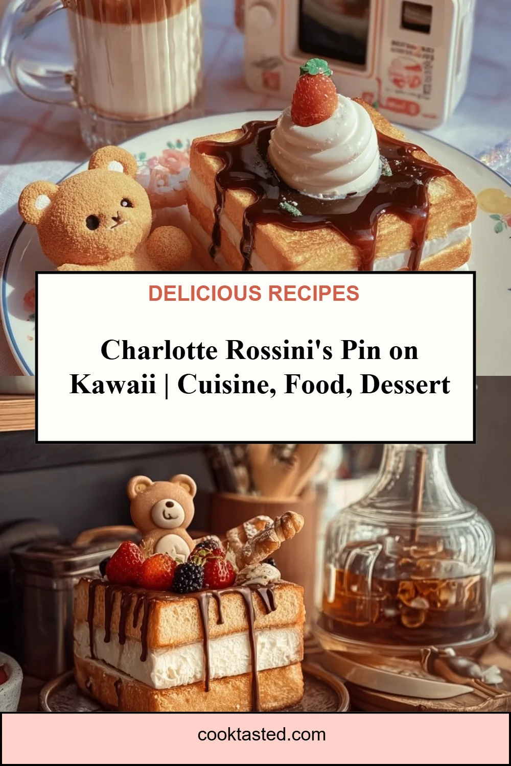 Charlotte Rossini's Pin on Kawaii | Cuisine, Food, Dessert