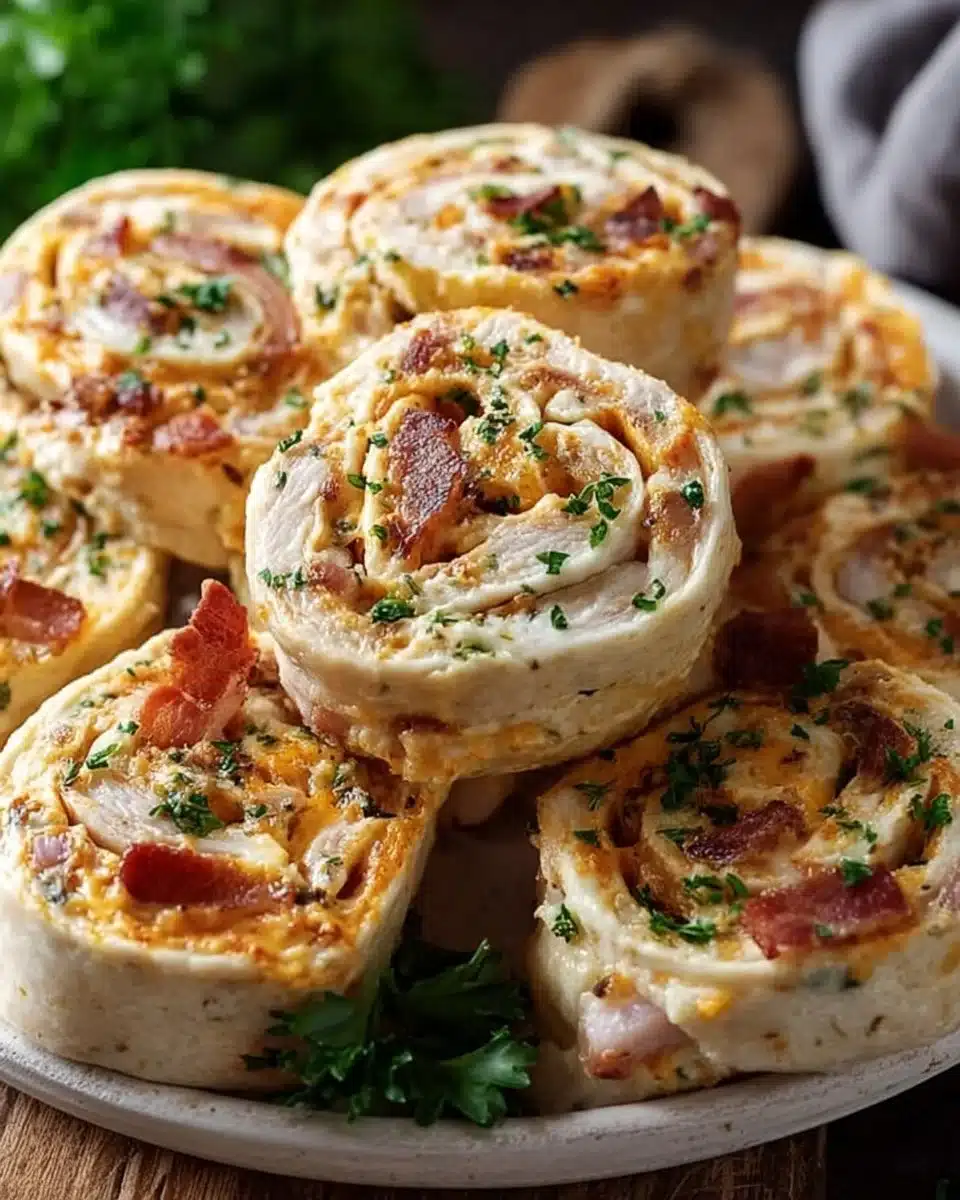 Chicken Bacon Ranch Pinwheels Recipe