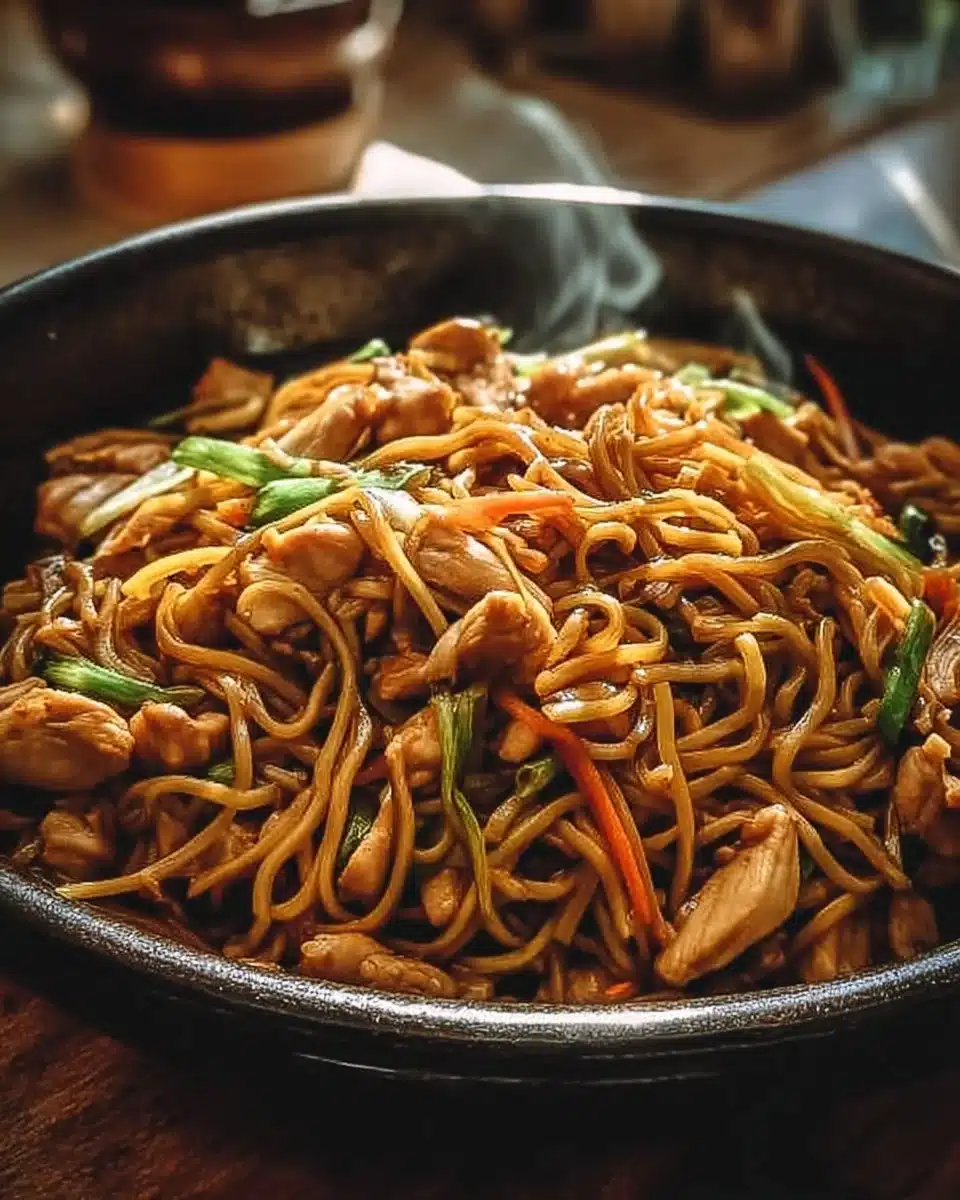 Chicken Lo Mein Recipe