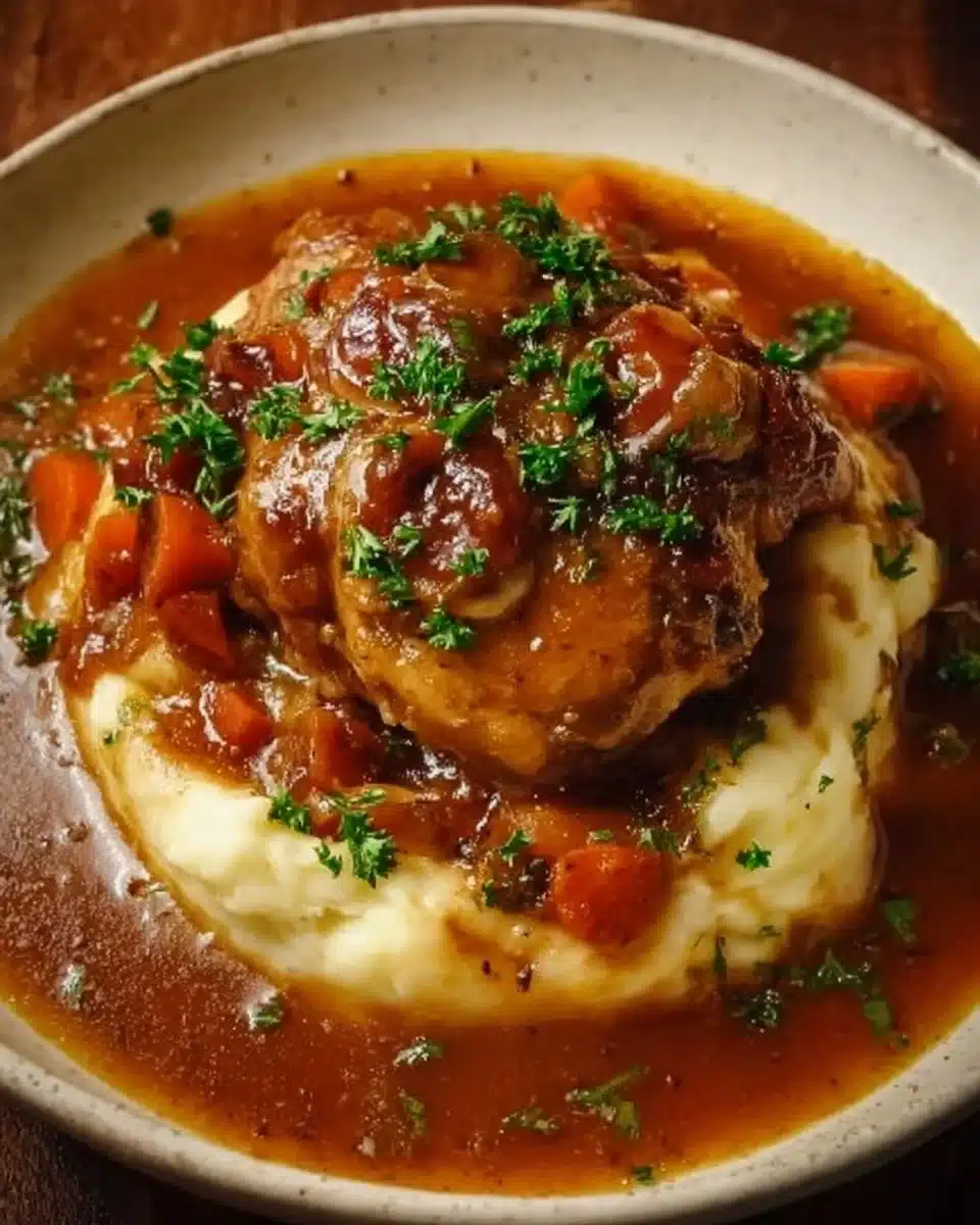 Chicken Thigh Osso Bucco