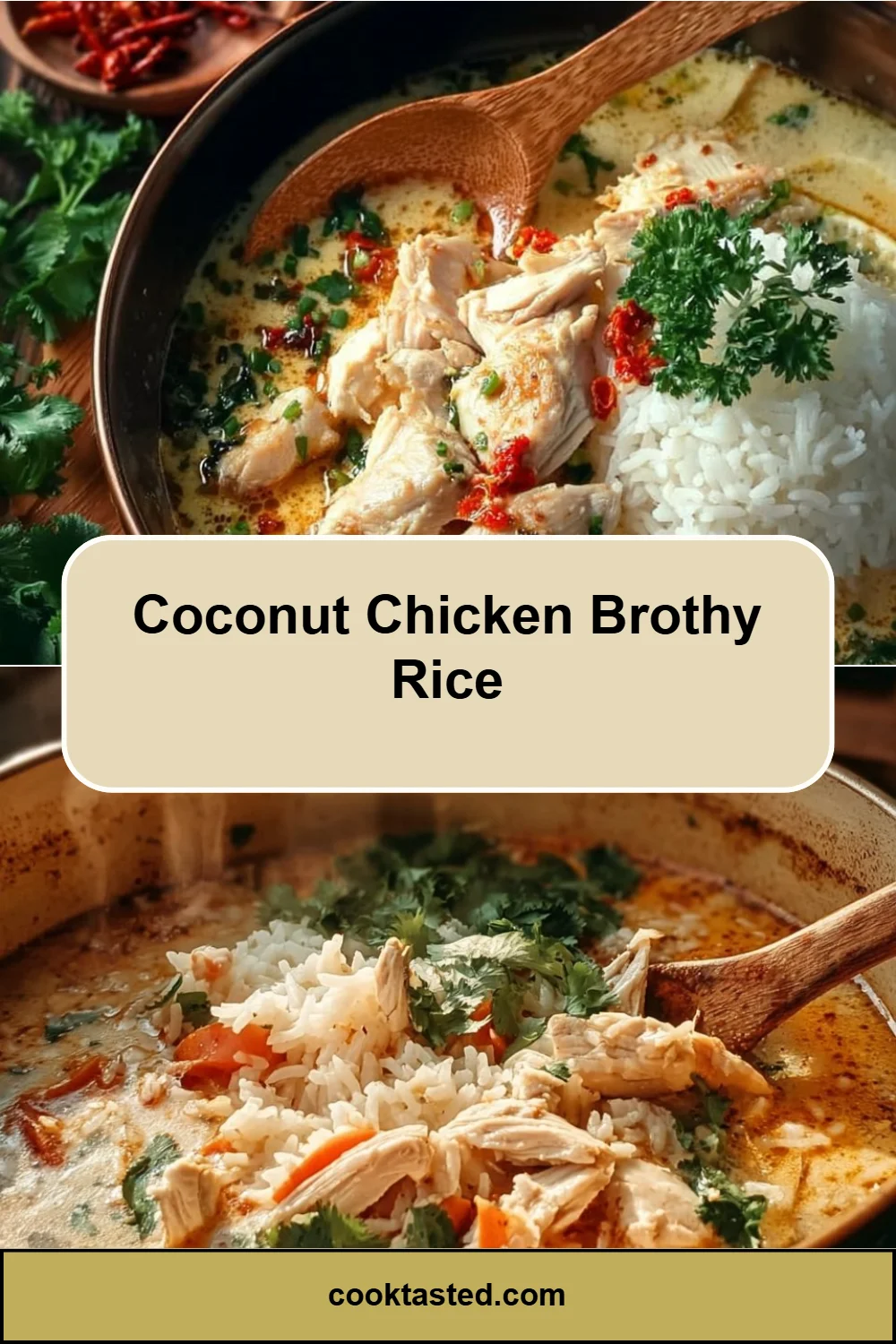 Coconut Chicken Brothy Rice