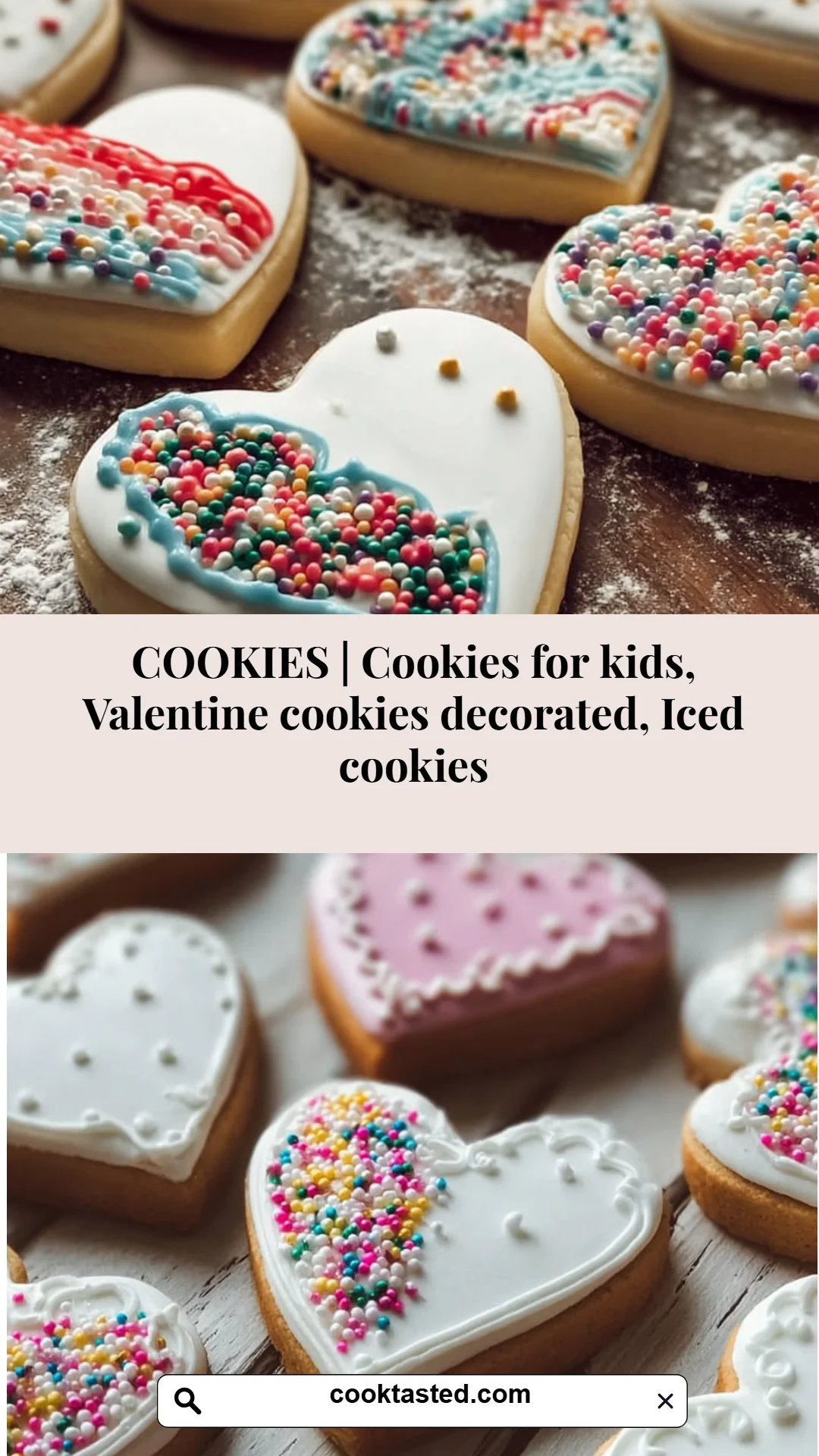 COOKIES | Cookies for kids, Valentine cookies decorated, Iced cookies