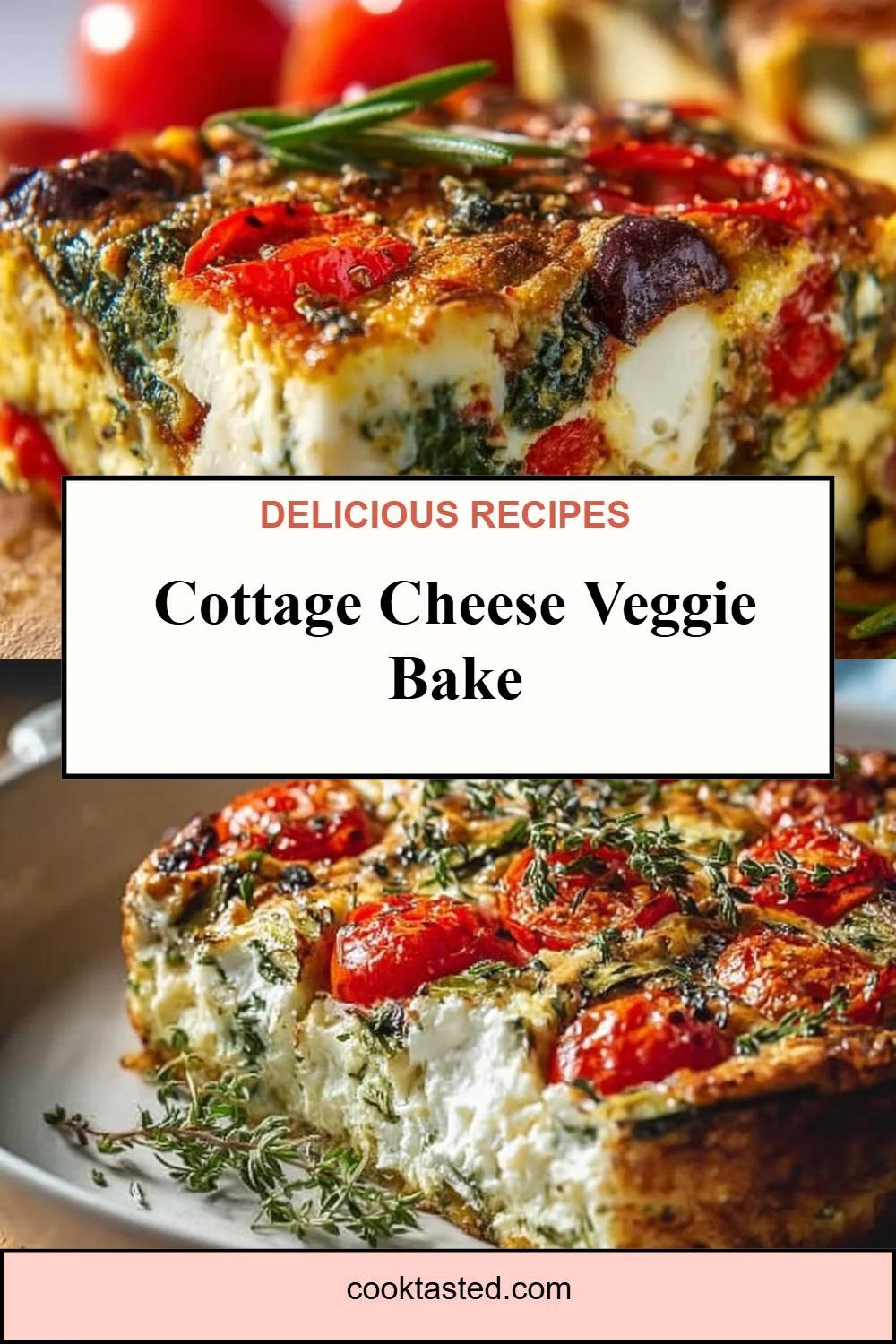 Cottage Cheese Veggie Bake