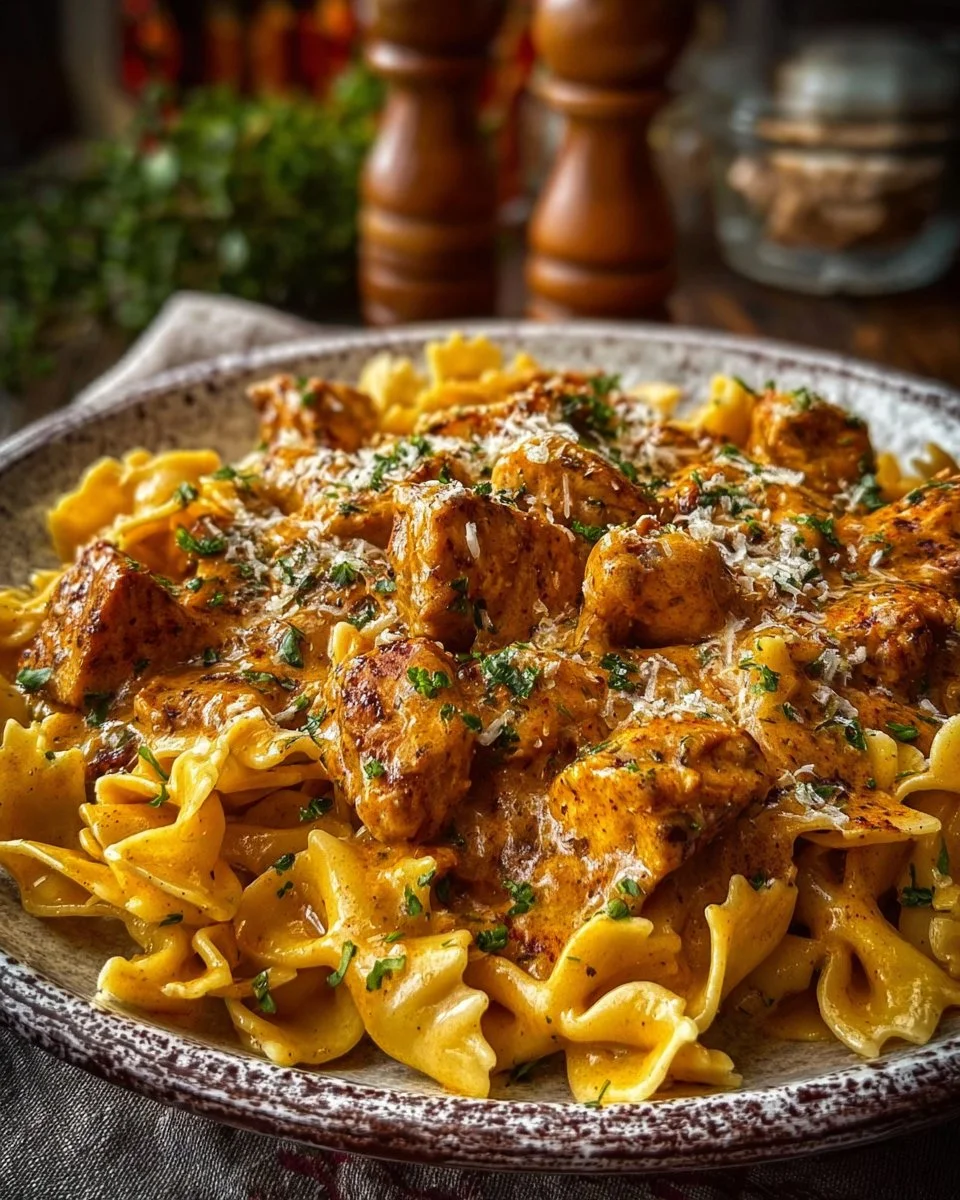 Cowboy Butter Chicken Pasta