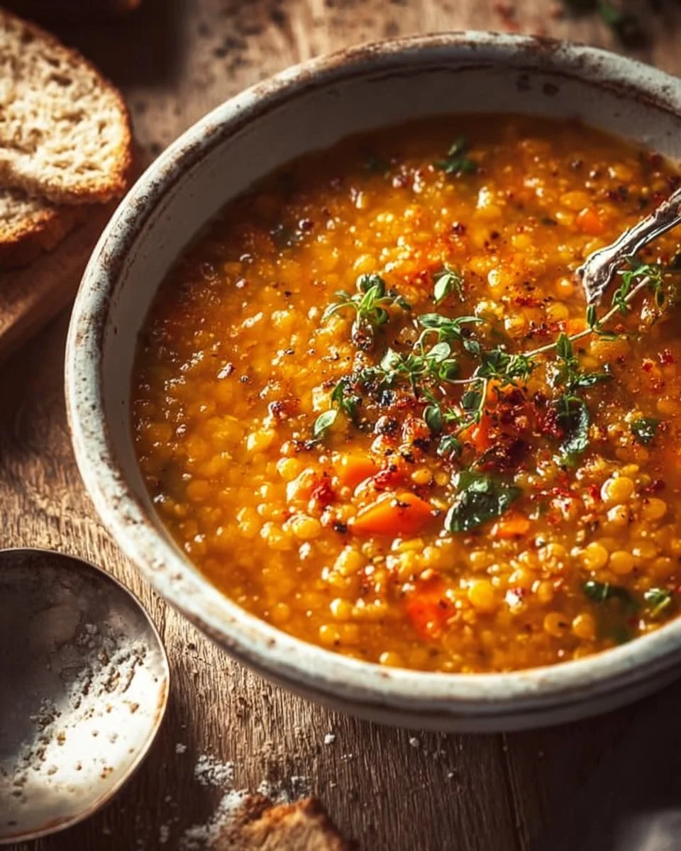 Cozy Anti-Inflammatory Lentil Soup