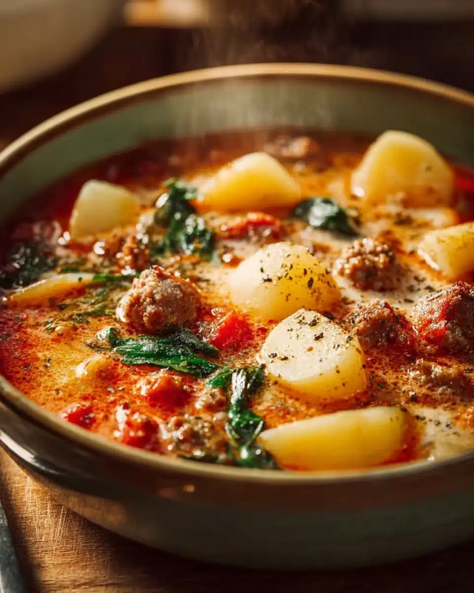 Cozy Italian Sausage & Potato Soup