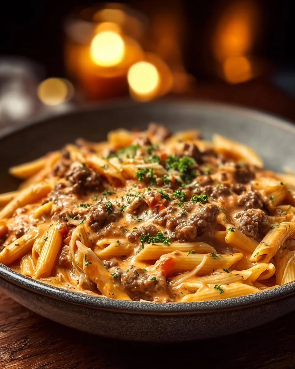 Creamy Beef Pasta