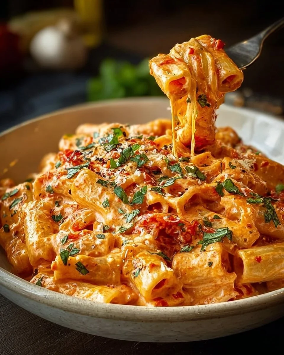 Creamy Tomato Garlic Pasta