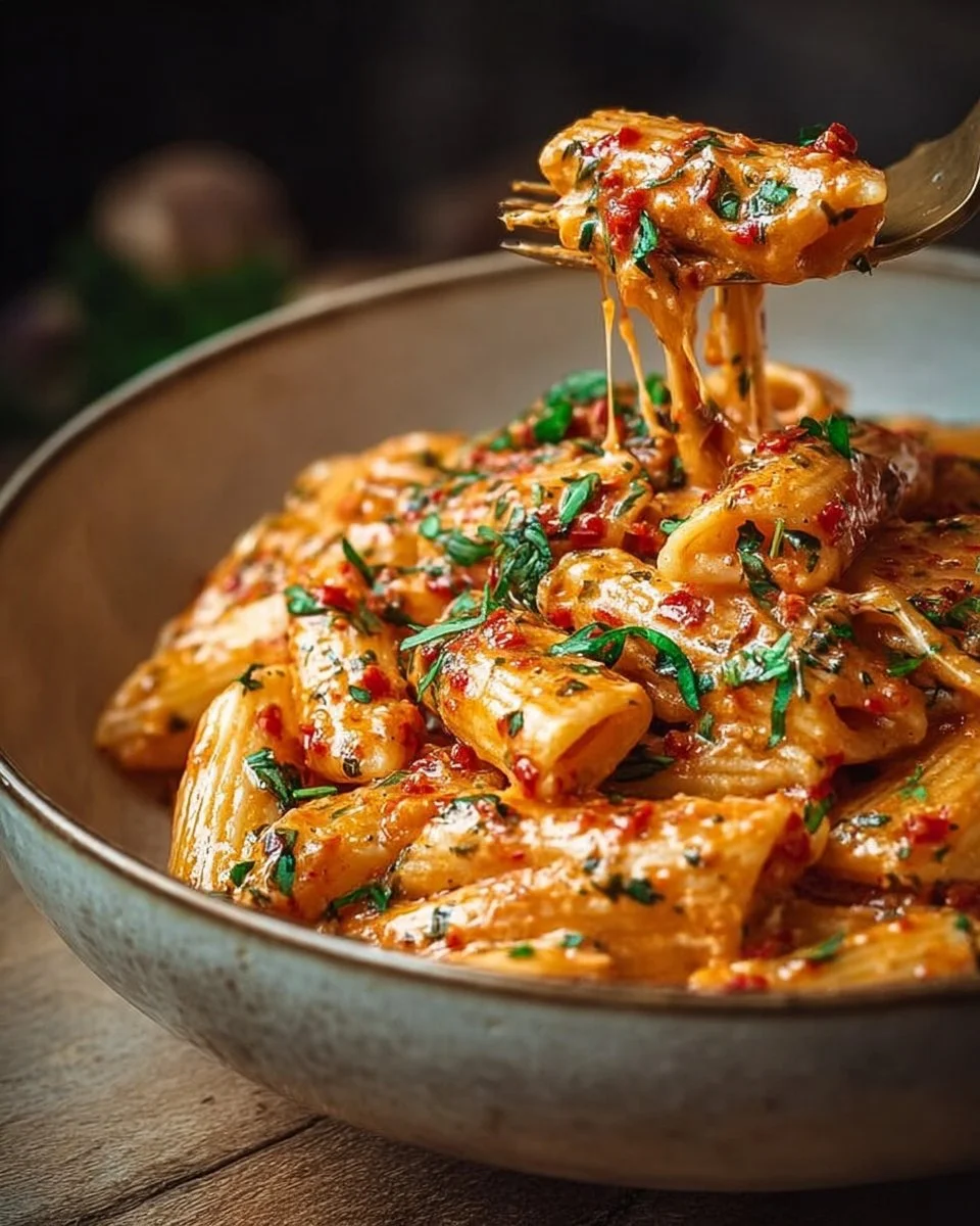 Creamy Tomato Garlic Pasta