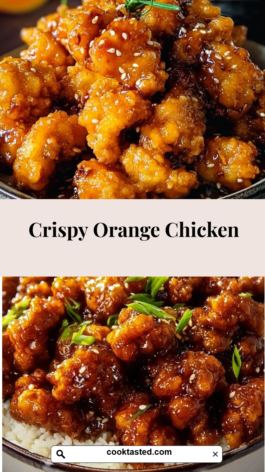 Crispy Orange Chicken