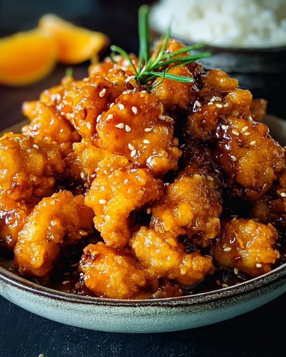 Crispy Orange Chicken