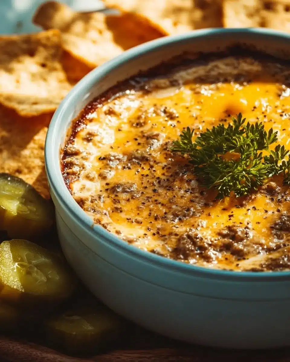 Crockpot Big Mac Dip
