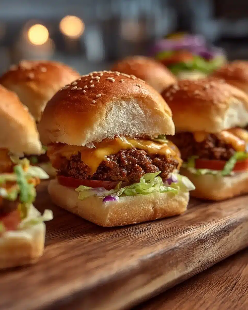Easy Big Mac Sliders