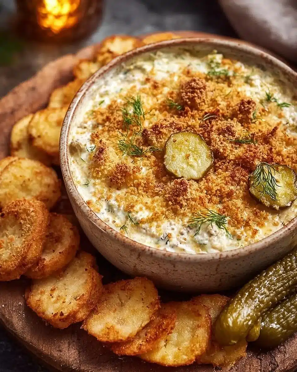 Easy Fried Pickle Dip
