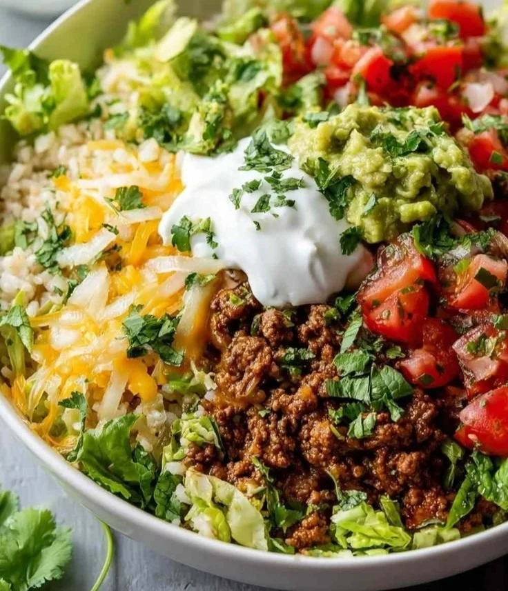 Easy Low Carb Burrito Bowl - 25min Breakfast Protein-Packed