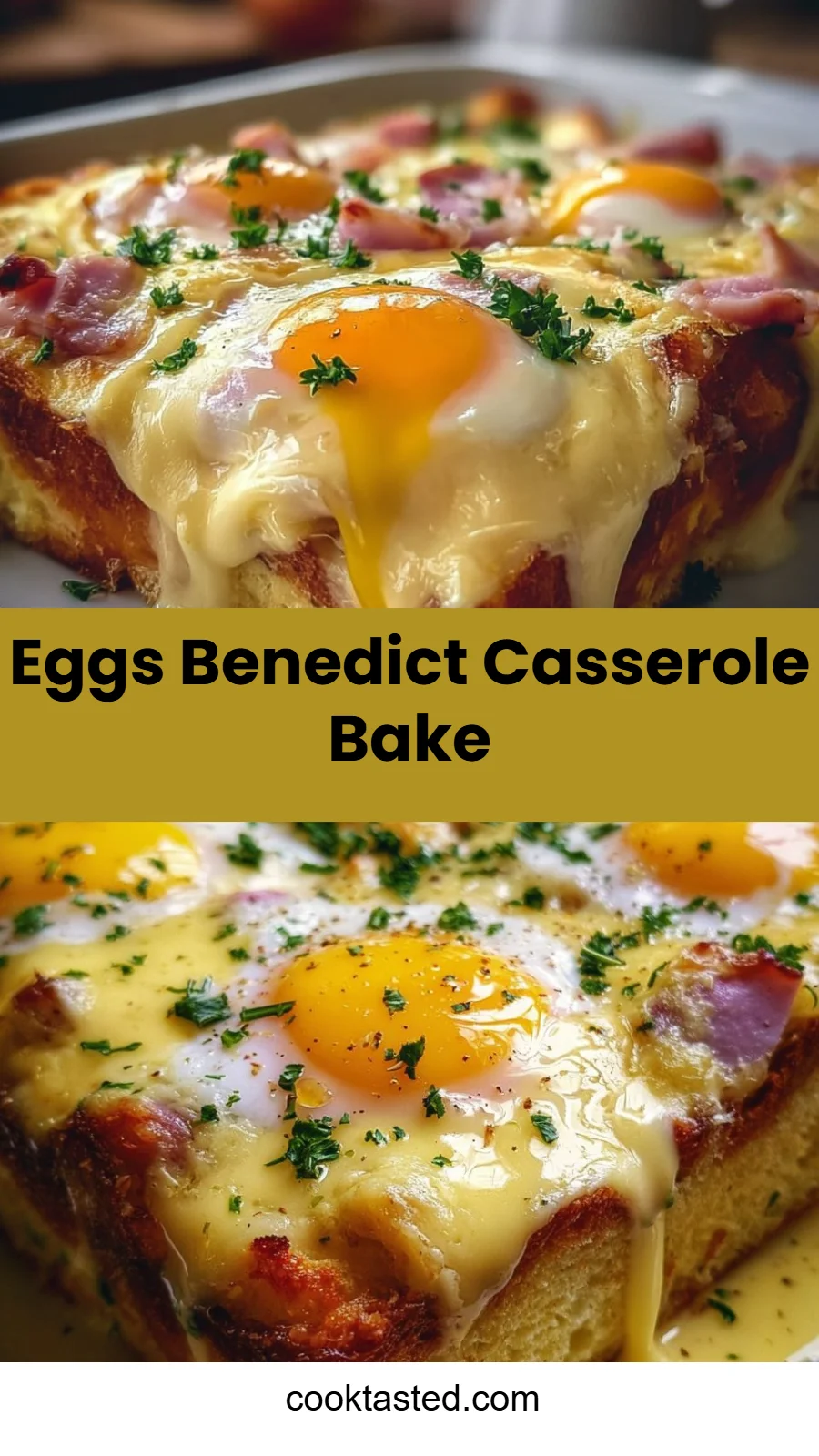 Eggs Benedict Casserole Bake
