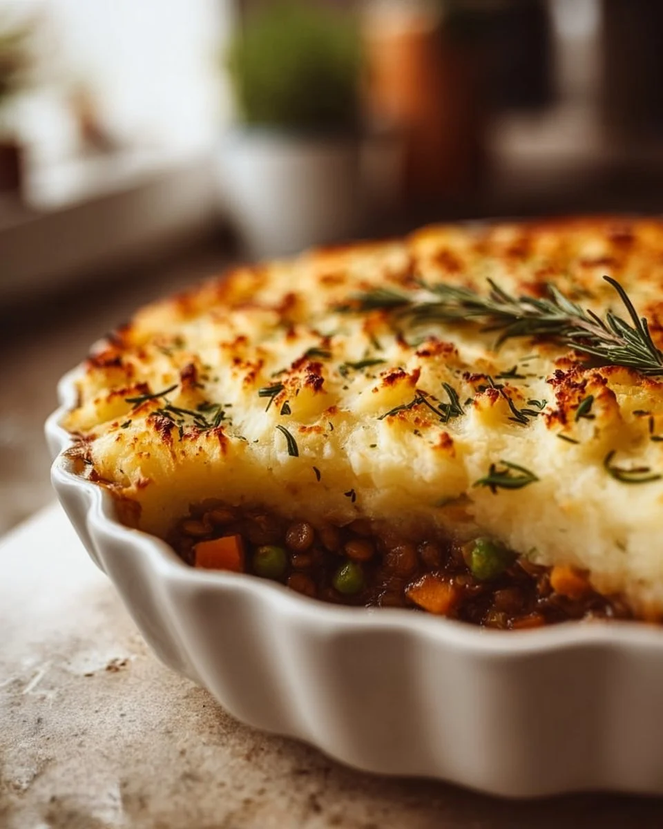 Fall Lentil Shepherd's Pie