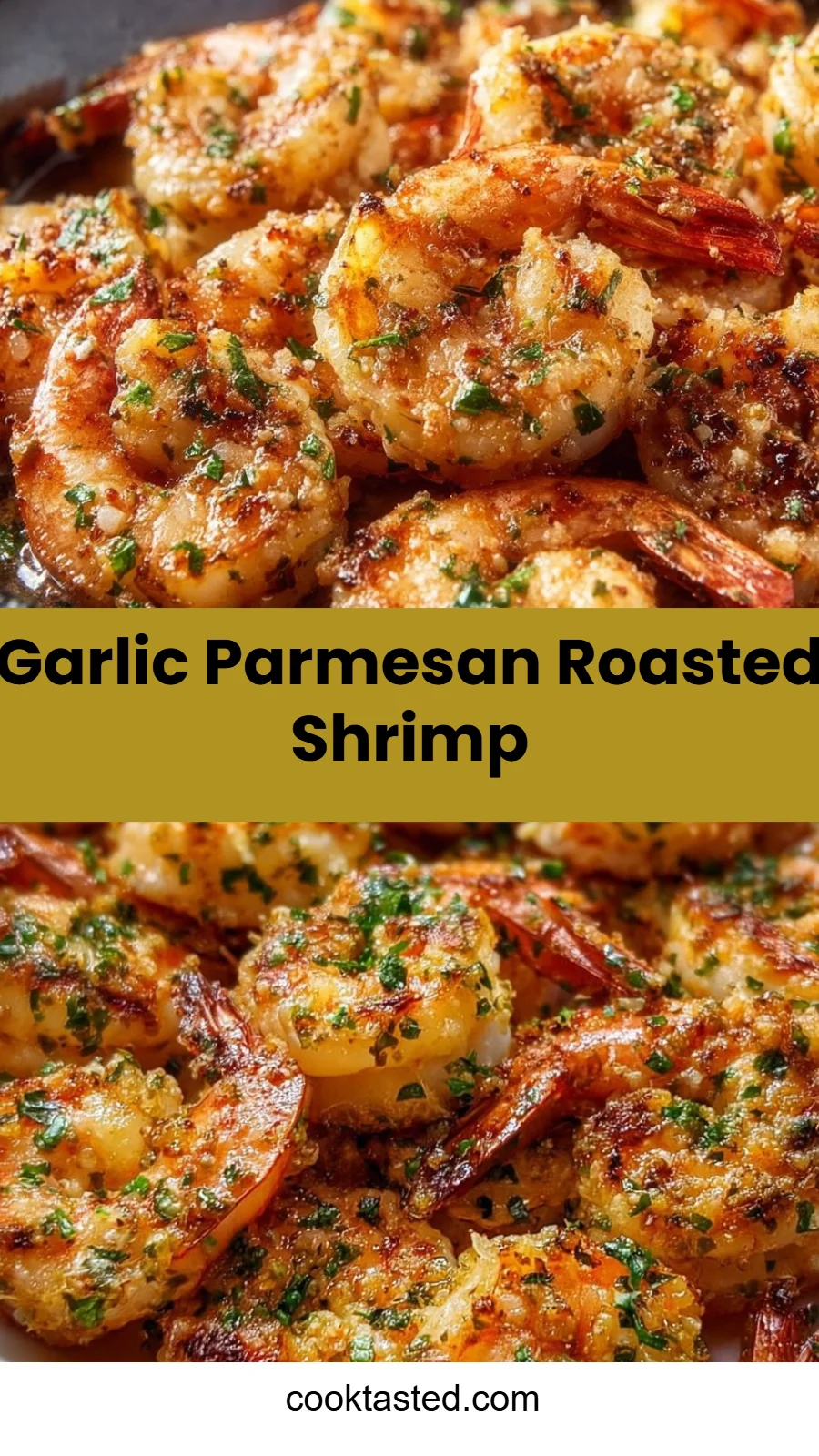Garlic Parmesan Roasted Shrimp