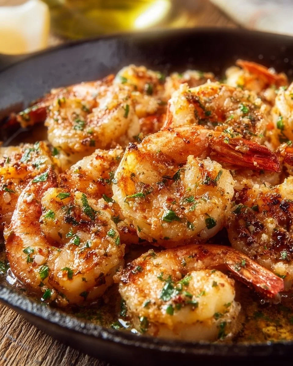 Garlic Parmesan Roasted Shrimp