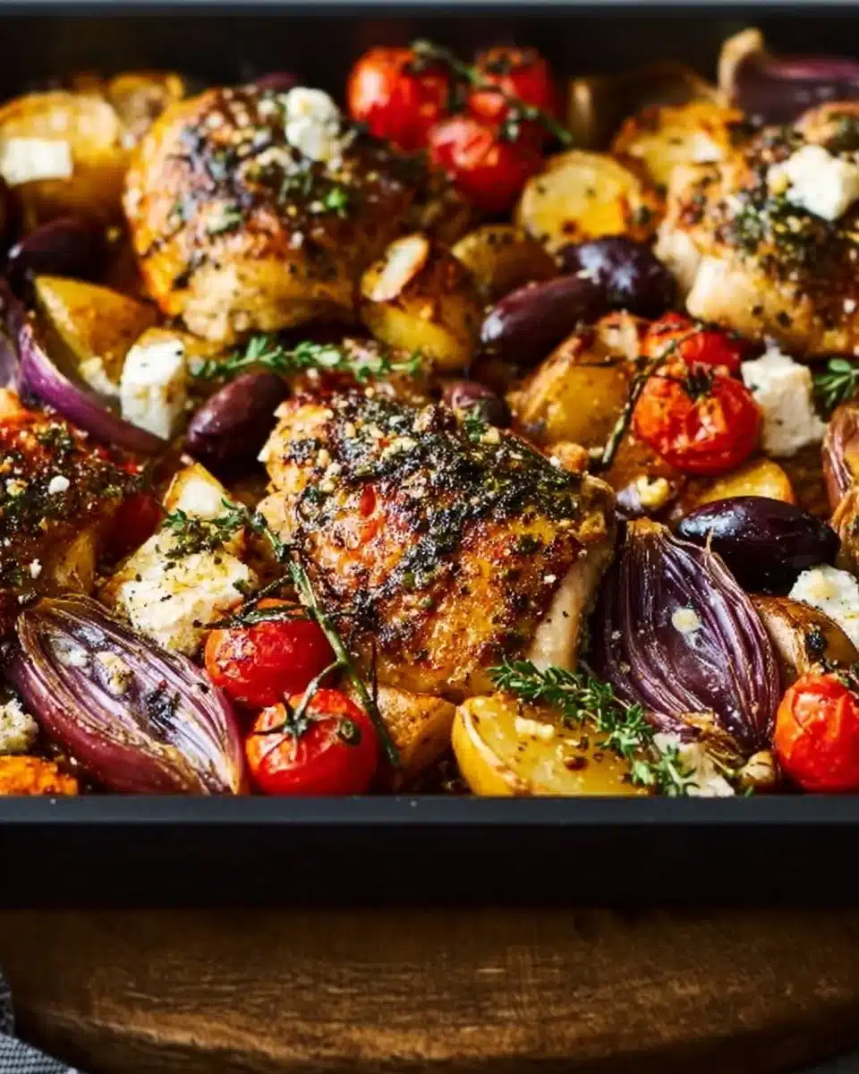 Greek Sheet Pan Chicken