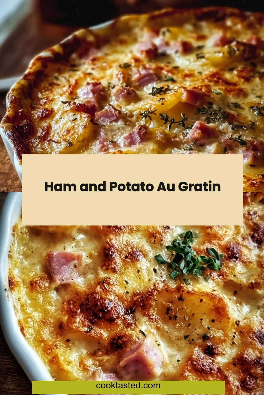 Ham and Potato Au Gratin