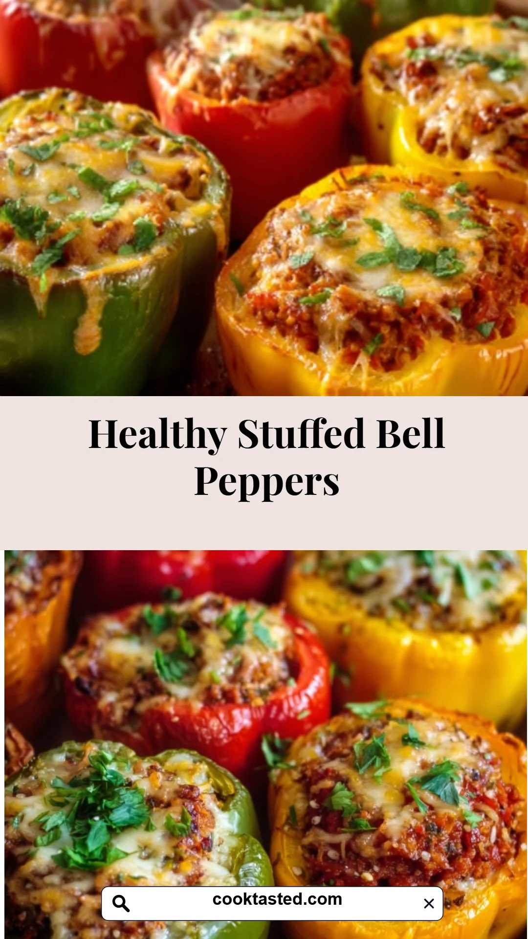 Healthy Stuffed Bell Peppers