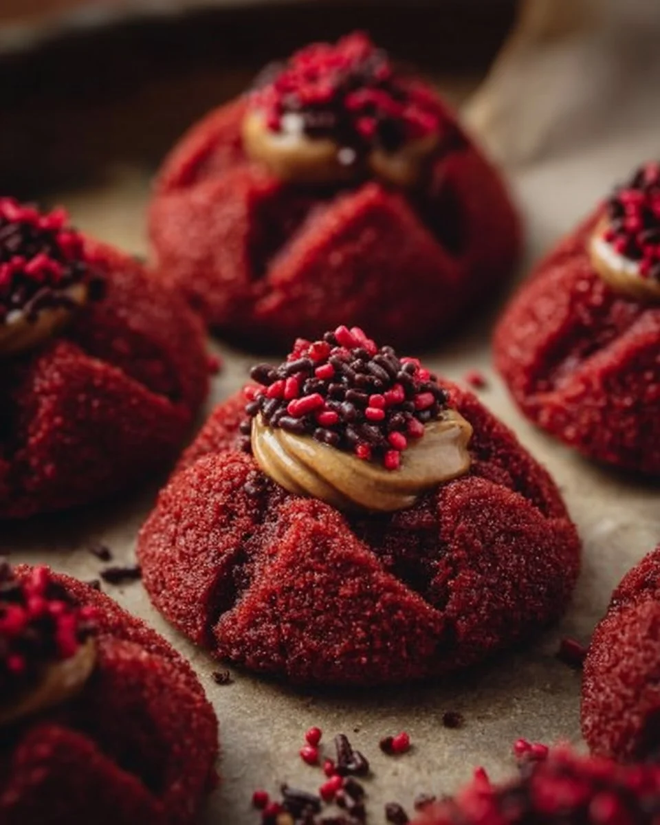 Hershey's Red Velvet Blossoms