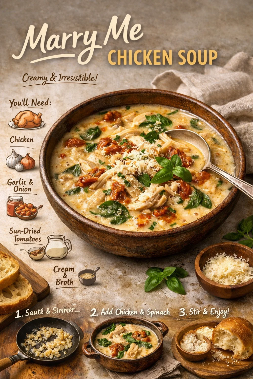 Marry Me Chicken Soup