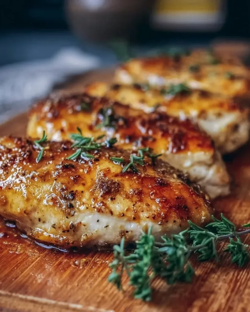 Melt in your mouth chicken breast recipe with seasoning and herbs