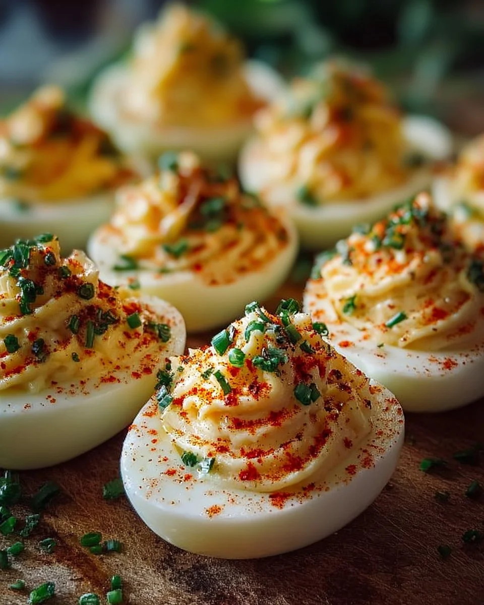 Million Dollar Deviled Eggs