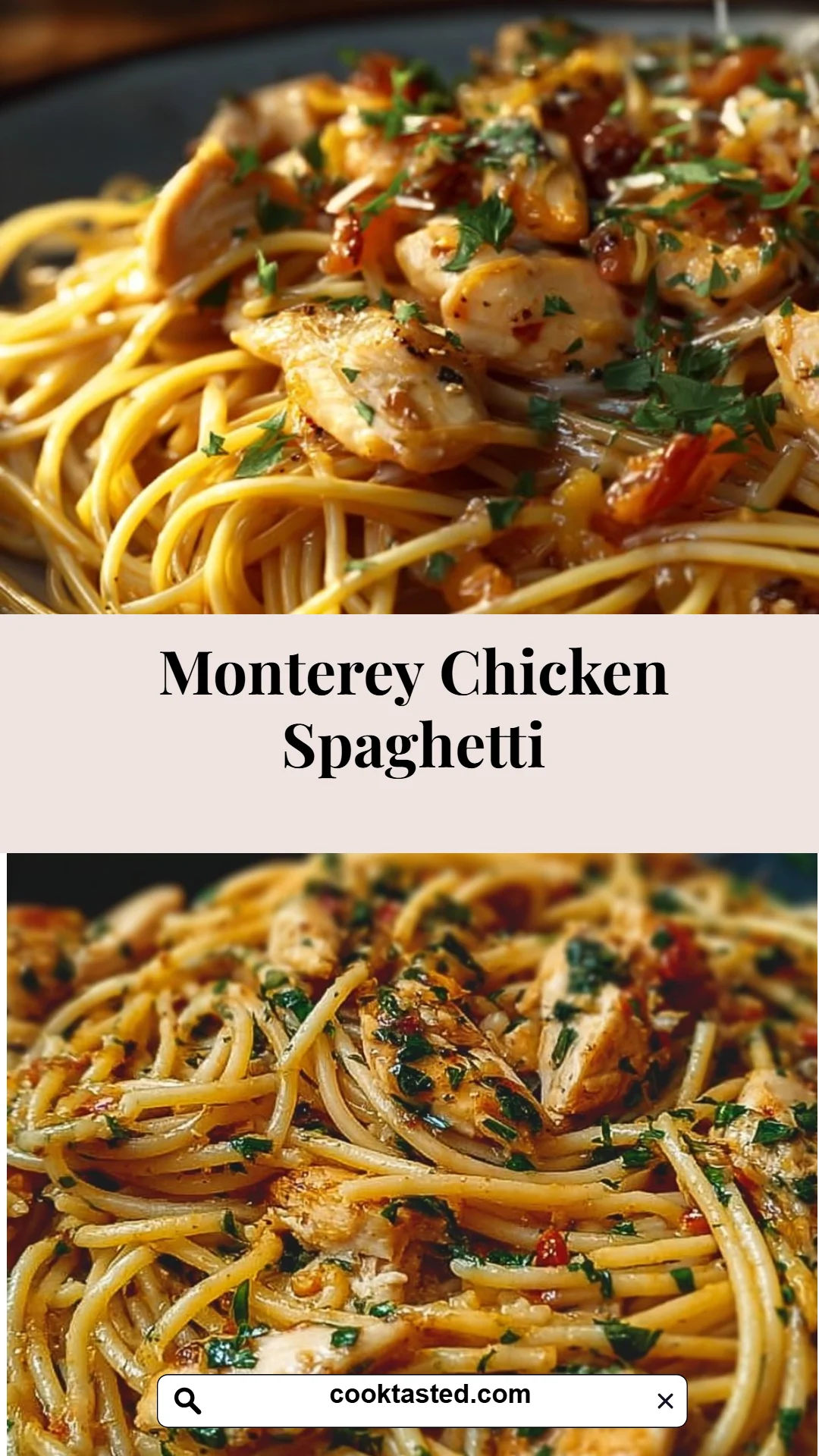 Monterey Chicken Spaghetti