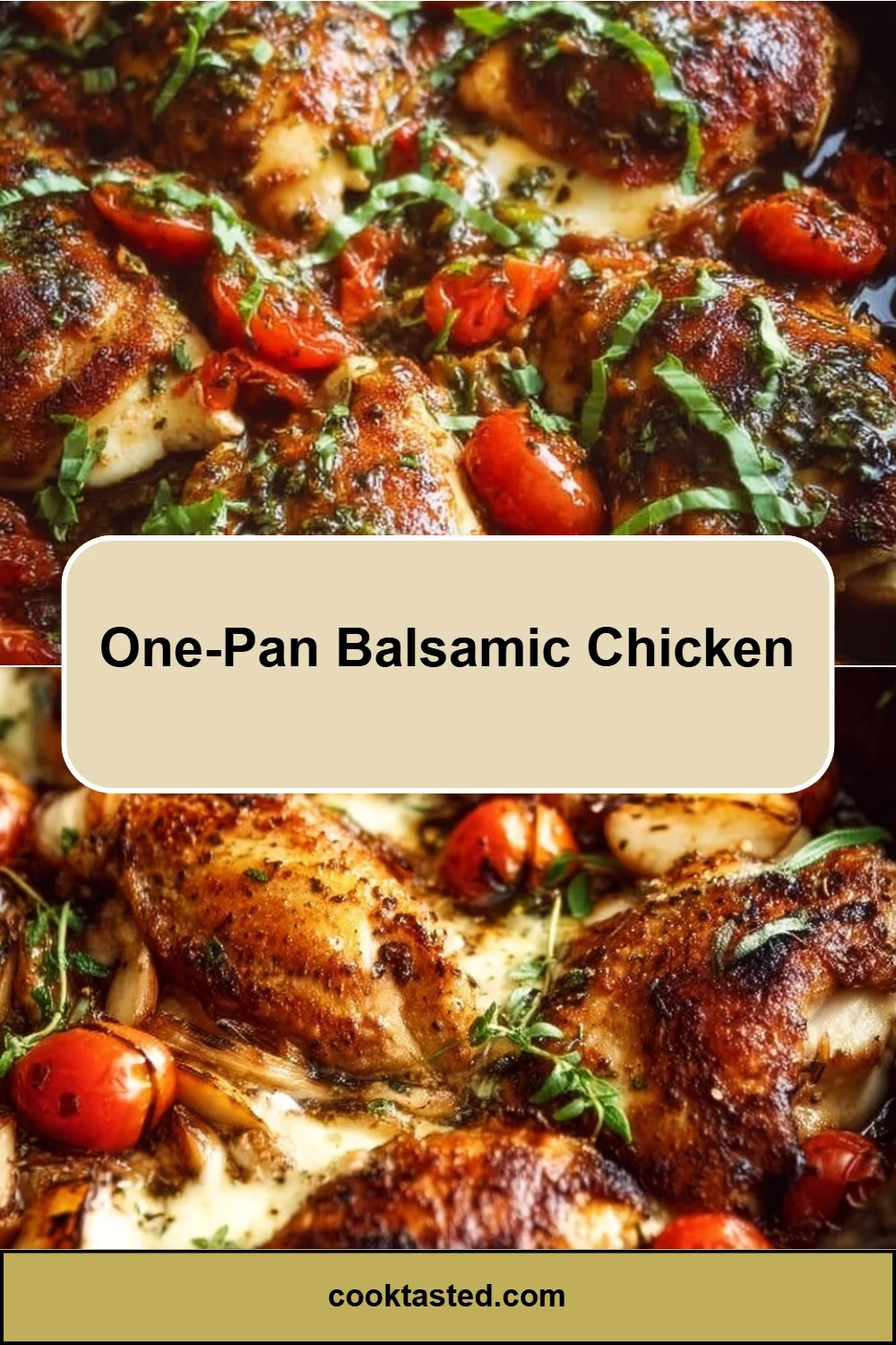 One-Pan Balsamic Chicken