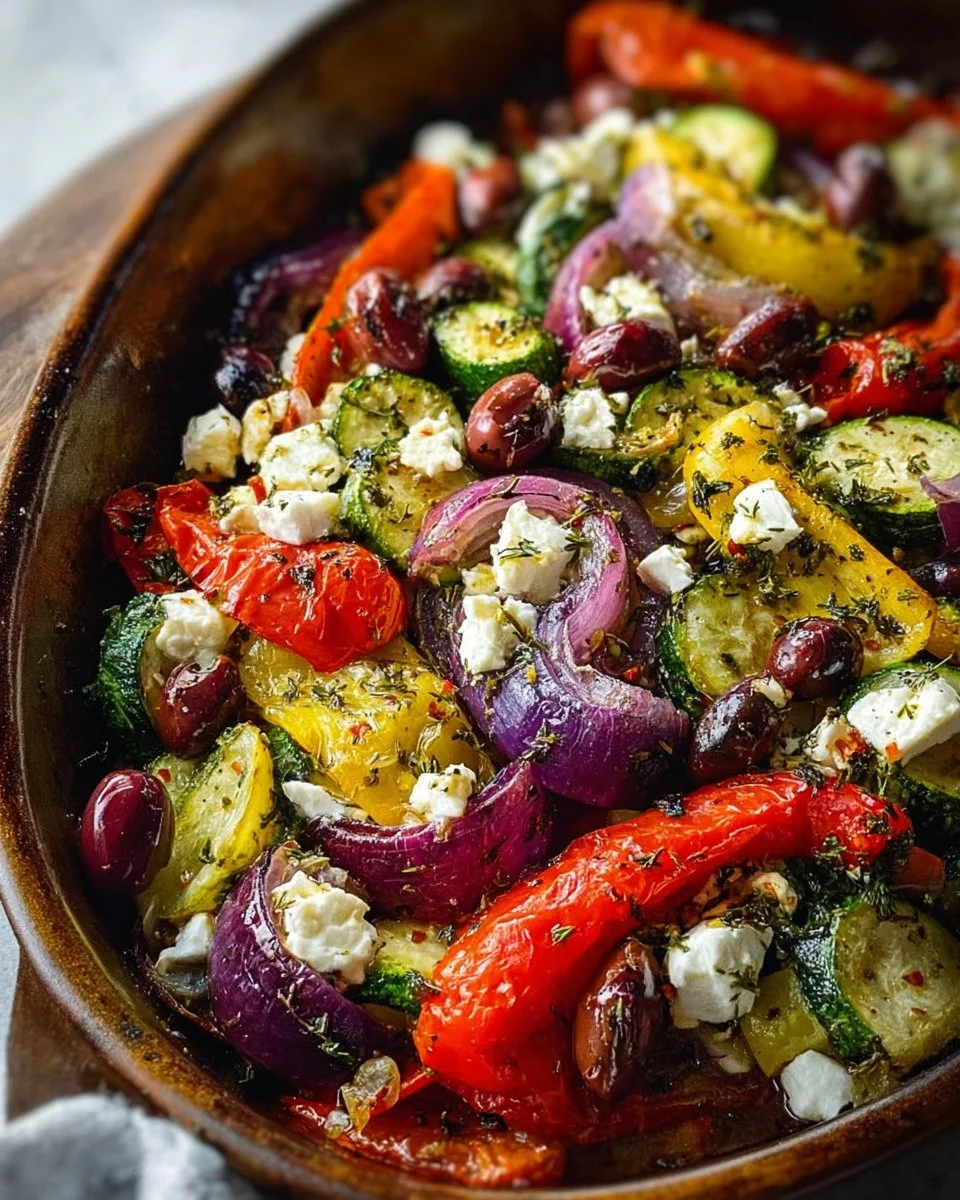 One-Pan Greek Vegetables
