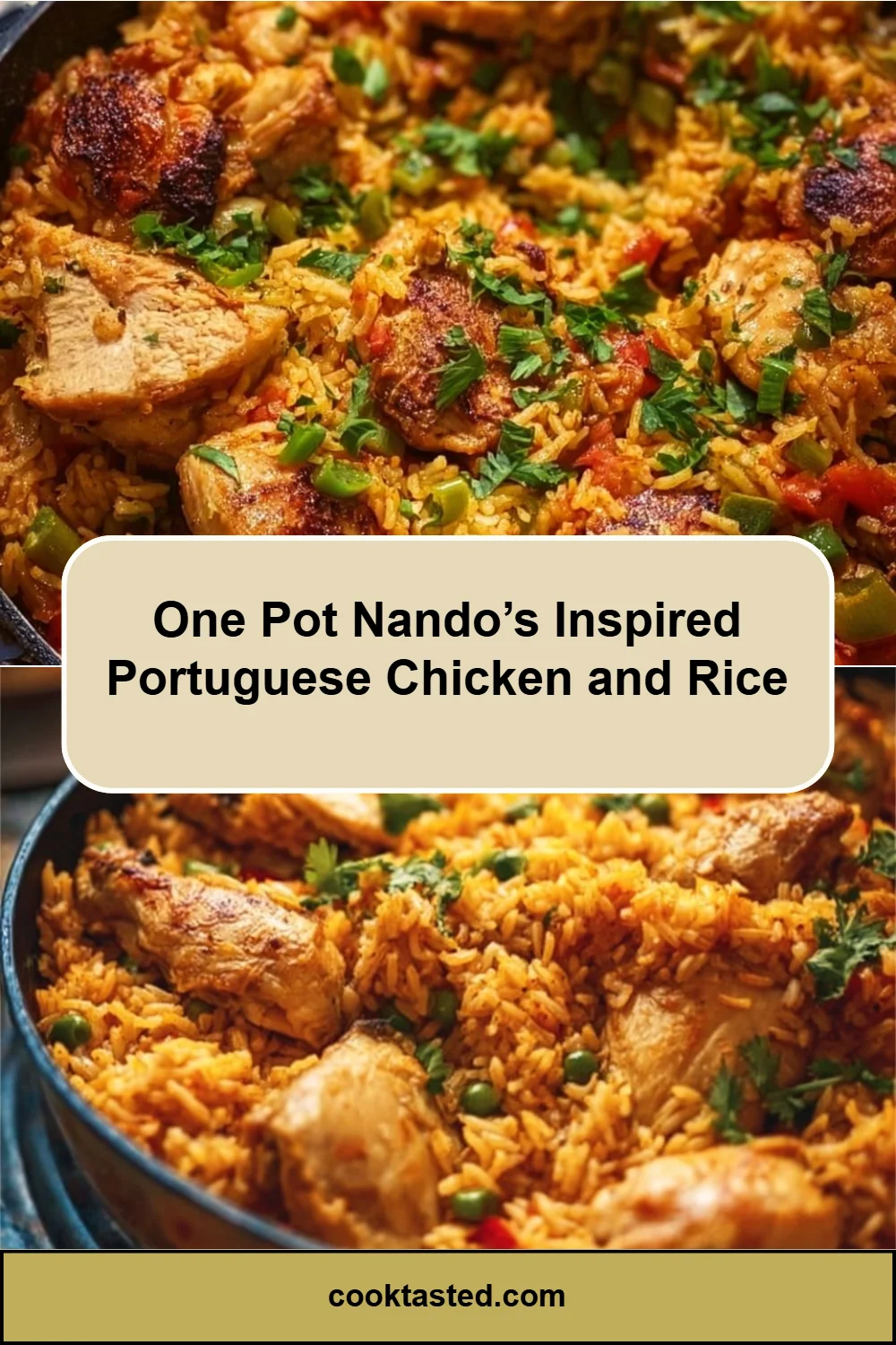 One Pot Nando’s Inspired Portuguese Chicken and Rice