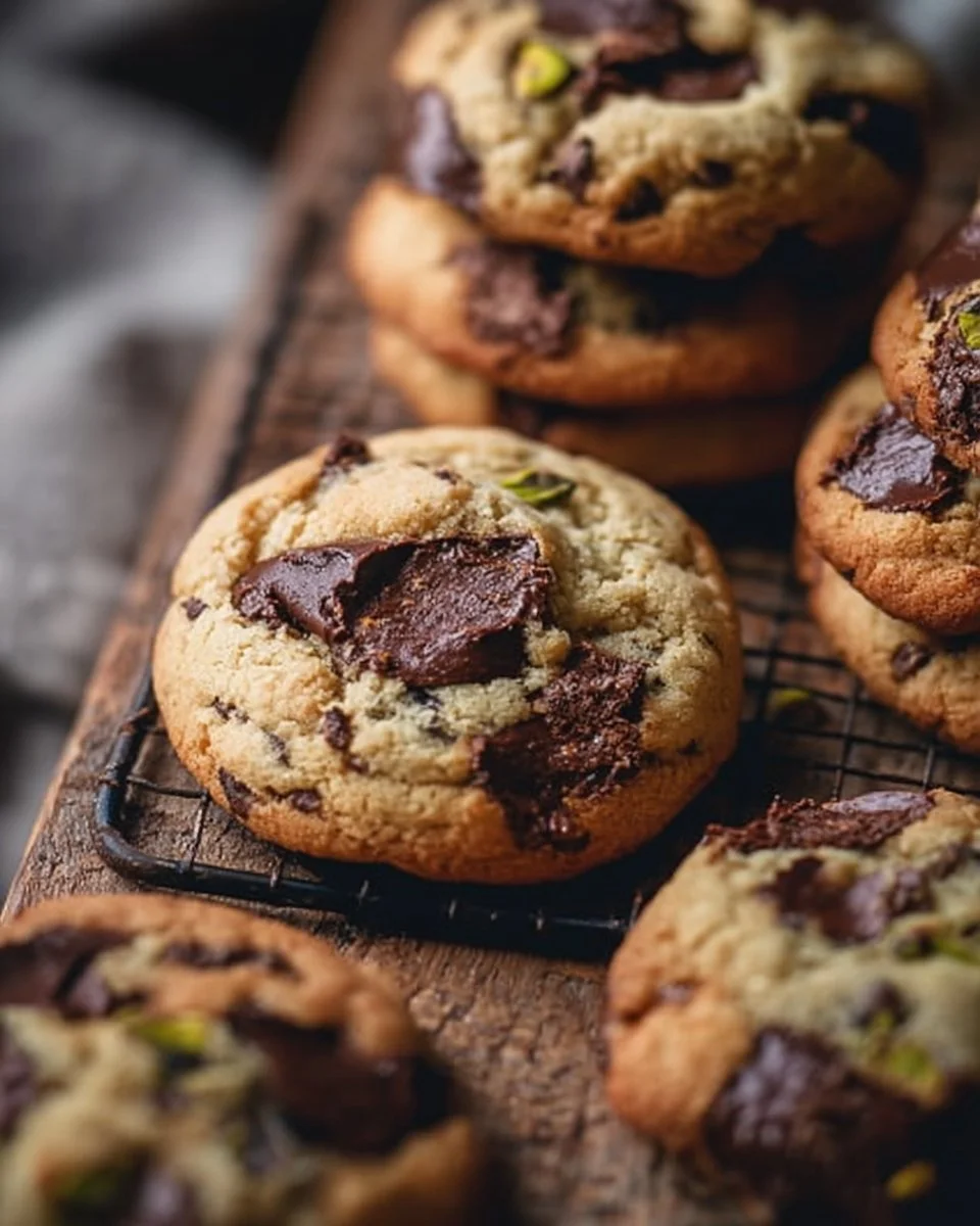 Pistachio Cream Chocolate Chip Cookies: An Italian-Inspired Twist on a Classic