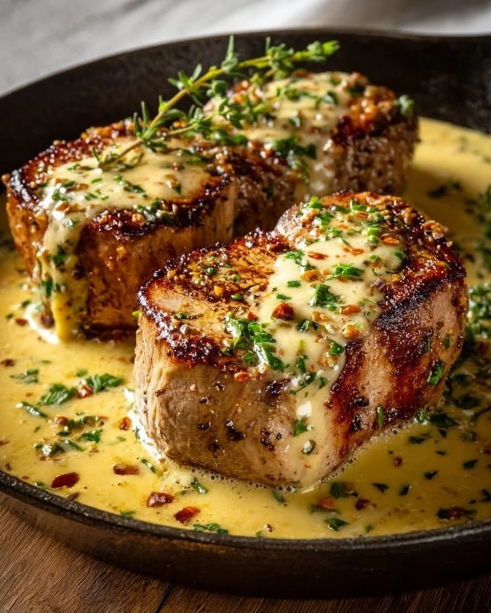 Pork Tenderloin with Creamy Dijon Sauce