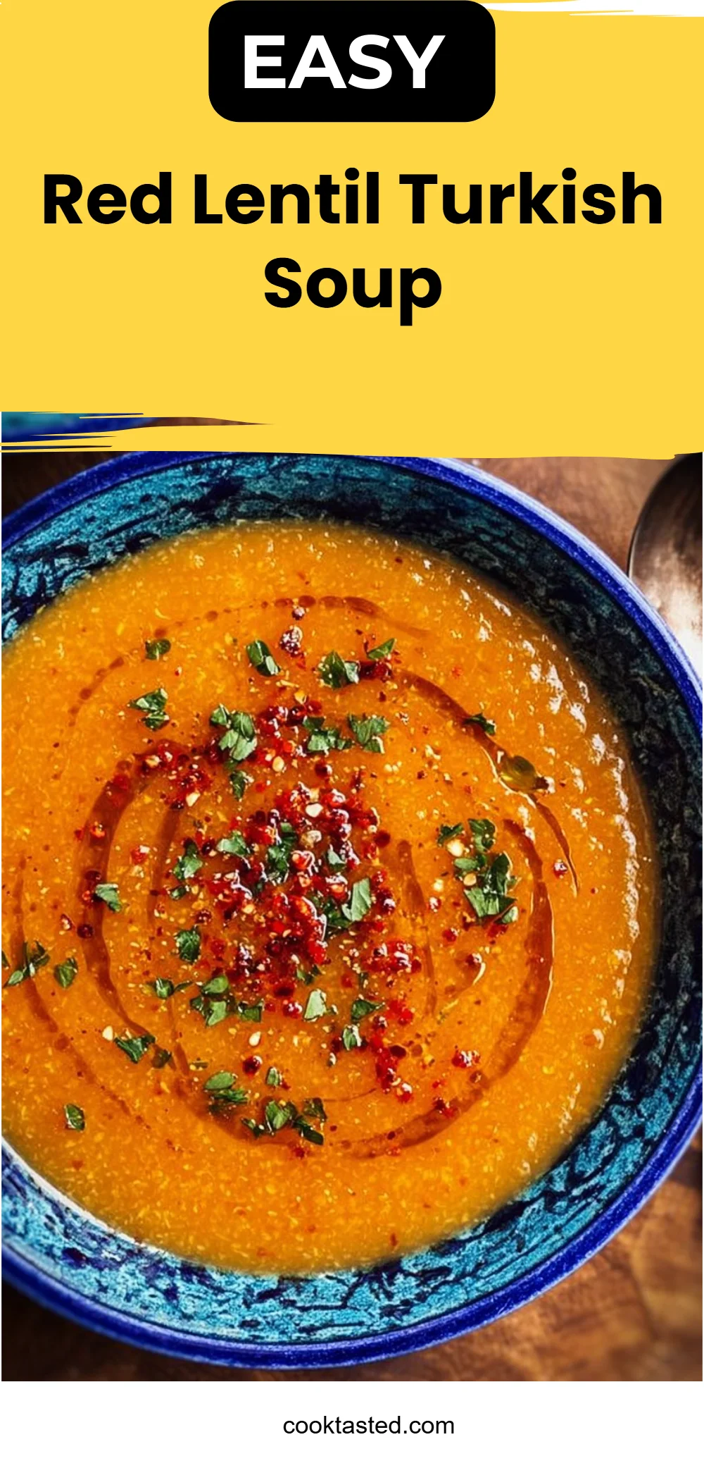 Red Lentil Turkish Soup