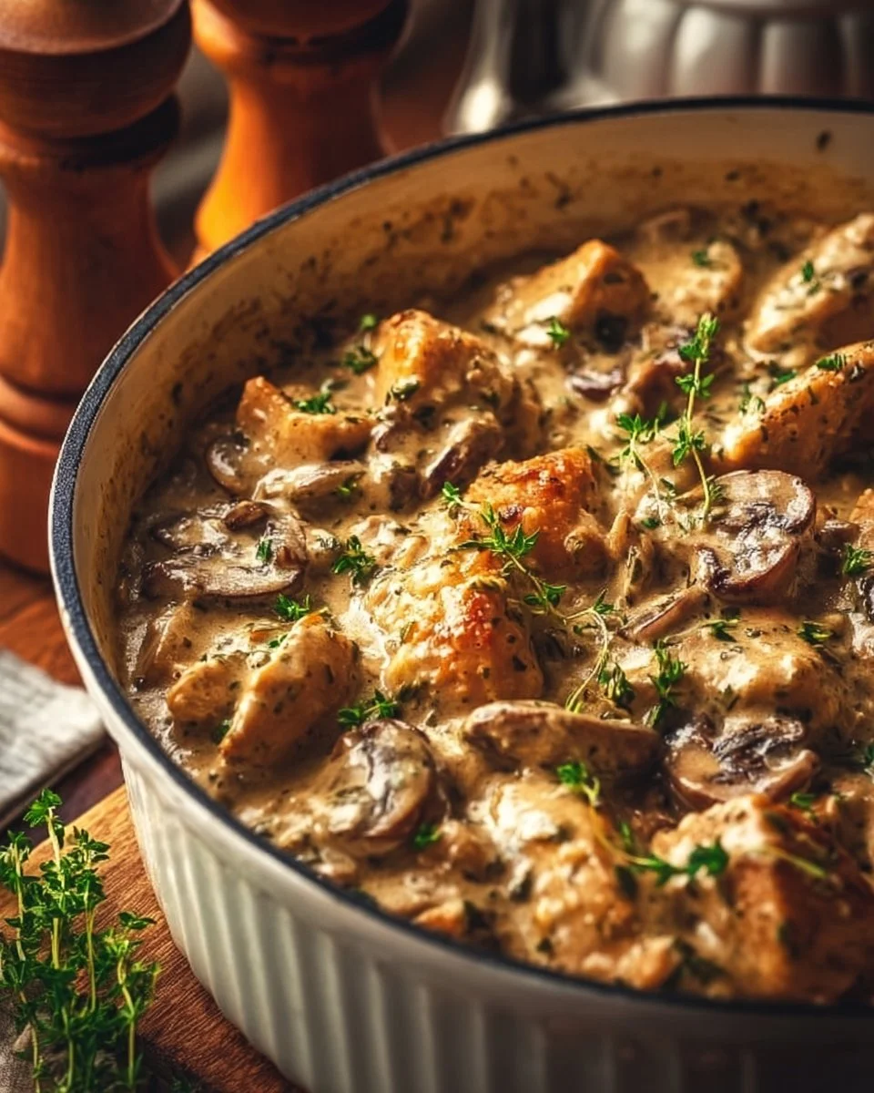 Rich Chicken Stroganoff - Alright with Me